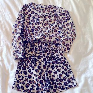 Crewcuts girls patterned set.